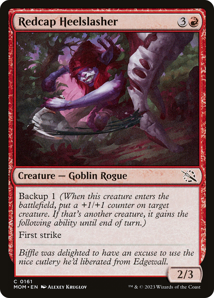 Redcap Heelslasher [March of the Machine] | Eastridge Sports Cards & Games