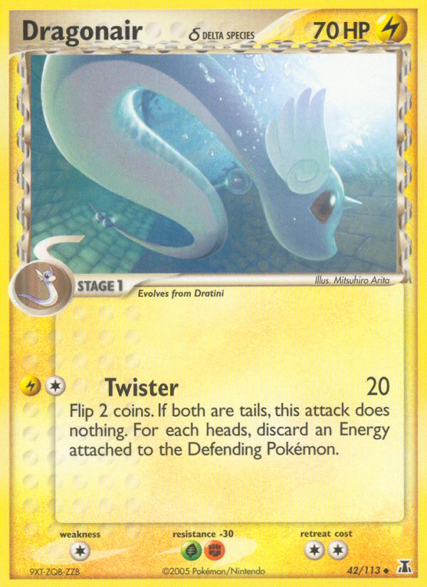 Dragonair (42/113) (Delta Species) [EX: Delta Species] | Eastridge Sports Cards & Games