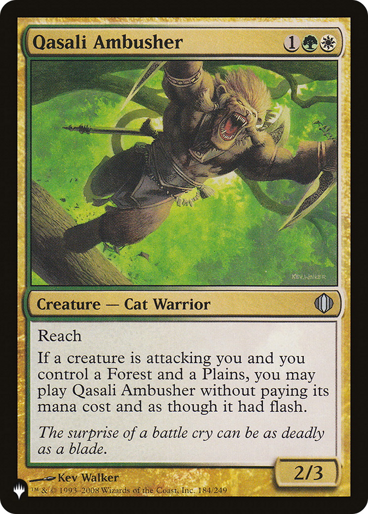 Qasali Ambusher [The List Reprints] | Eastridge Sports Cards & Games