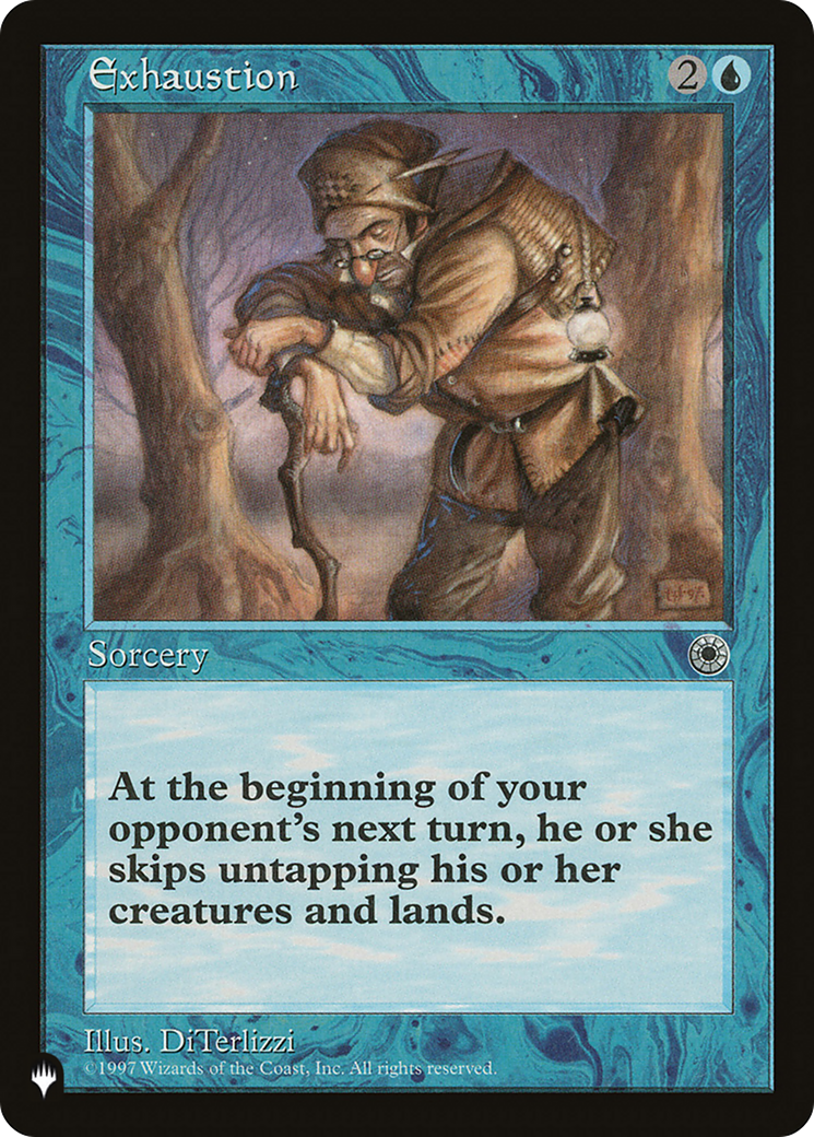 Exhaustion [The List] | Eastridge Sports Cards & Games
