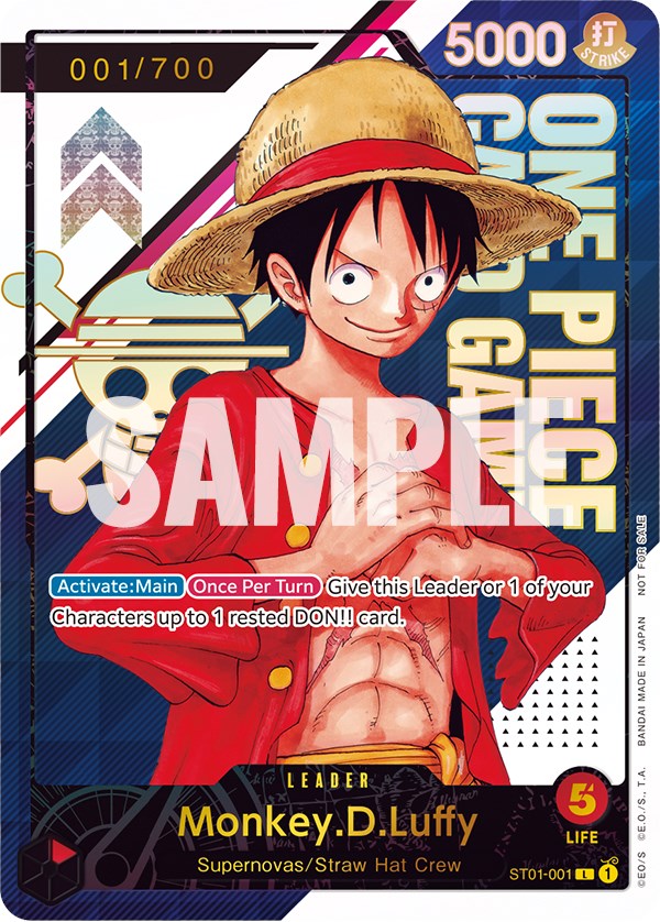 Monkey.D.Luffy (Serial Number) [One Piece Promotion Cards] | Eastridge Sports Cards & Games