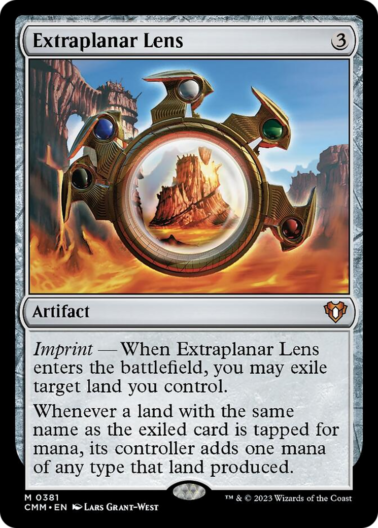 Extraplanar Lens [Commander Masters] | Eastridge Sports Cards & Games