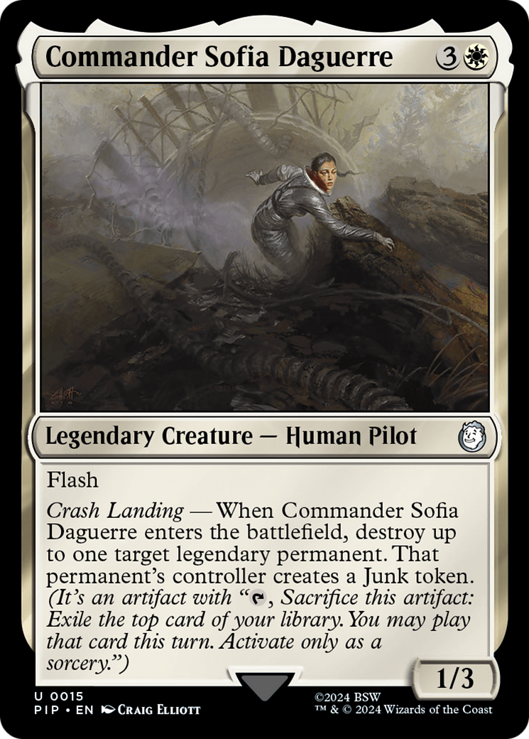 Commander Sofia Daguerre [Fallout] | Eastridge Sports Cards & Games