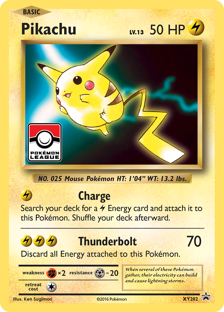 Pikachu (XY202) [XY: Black Star Promos] | Eastridge Sports Cards & Games