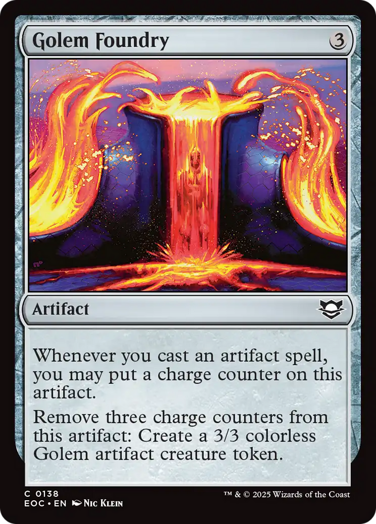 Golem Foundry [Edge of Eternities Commander] | Eastridge Sports Cards & Games