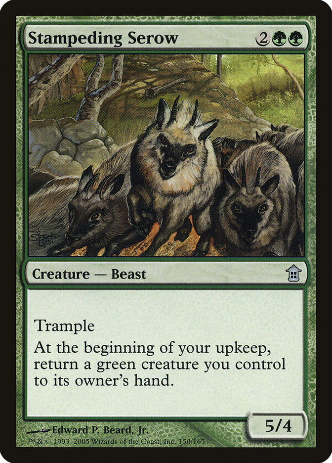 Stampeding Serow [Saviors of Kamigawa] | Eastridge Sports Cards & Games