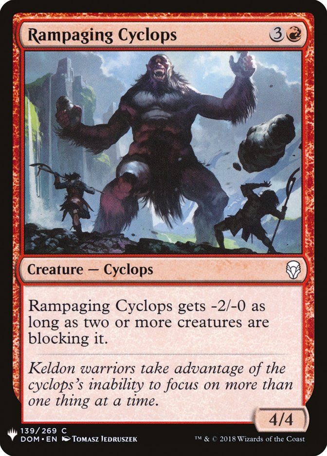 Rampaging Cyclops [Mystery Booster] | Eastridge Sports Cards & Games