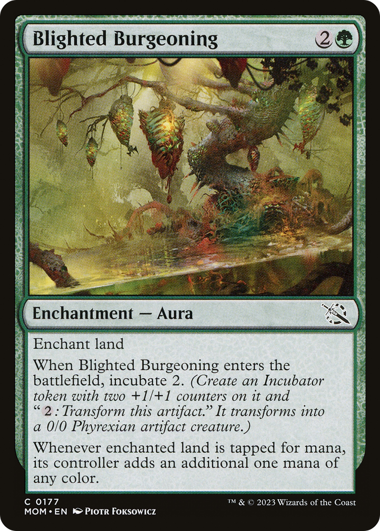 Blighted Burgeoning [March of the Machine] | Eastridge Sports Cards & Games