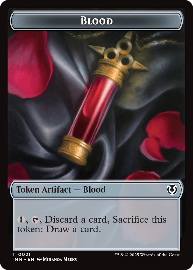 Zombie (0010) // Blood Double-Sided Token [Innistrad Remastered Tokens] | Eastridge Sports Cards & Games