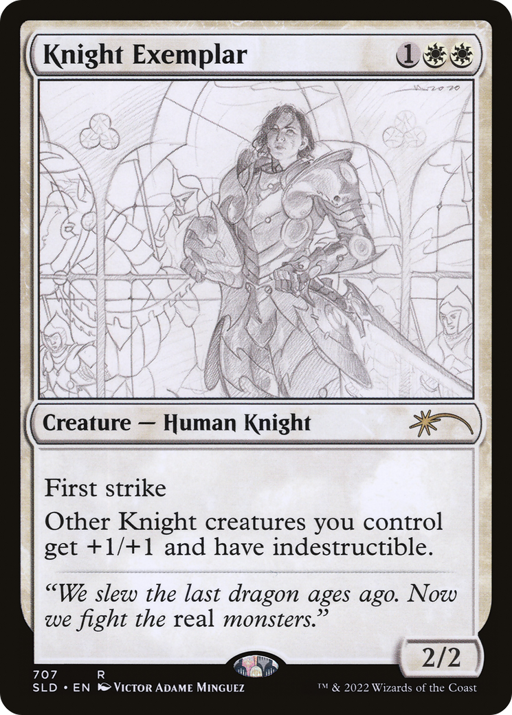 Knight Exemplar (707) [Secret Lair Drop Series] | Eastridge Sports Cards & Games