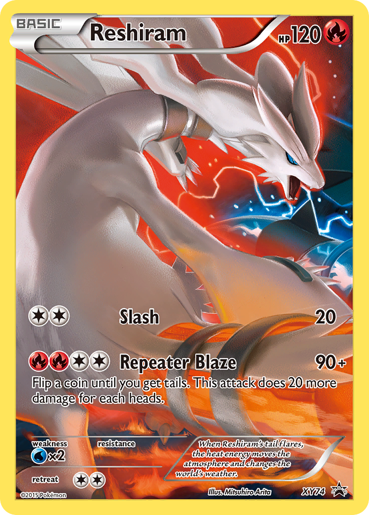 Reshiram (XY74) [XY: Black Star Promos] | Eastridge Sports Cards & Games