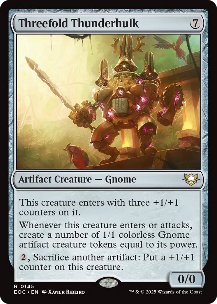 Threefold Thunderhulk [Edge of Eternities Commander] | Eastridge Sports Cards & Games