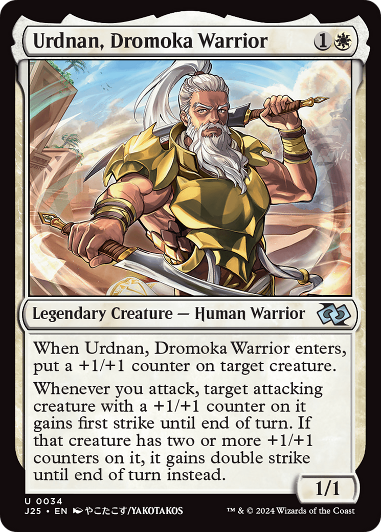 Urdnan, Dromoka Warrior (Anime) [Foundations Jumpstart] | Eastridge Sports Cards & Games