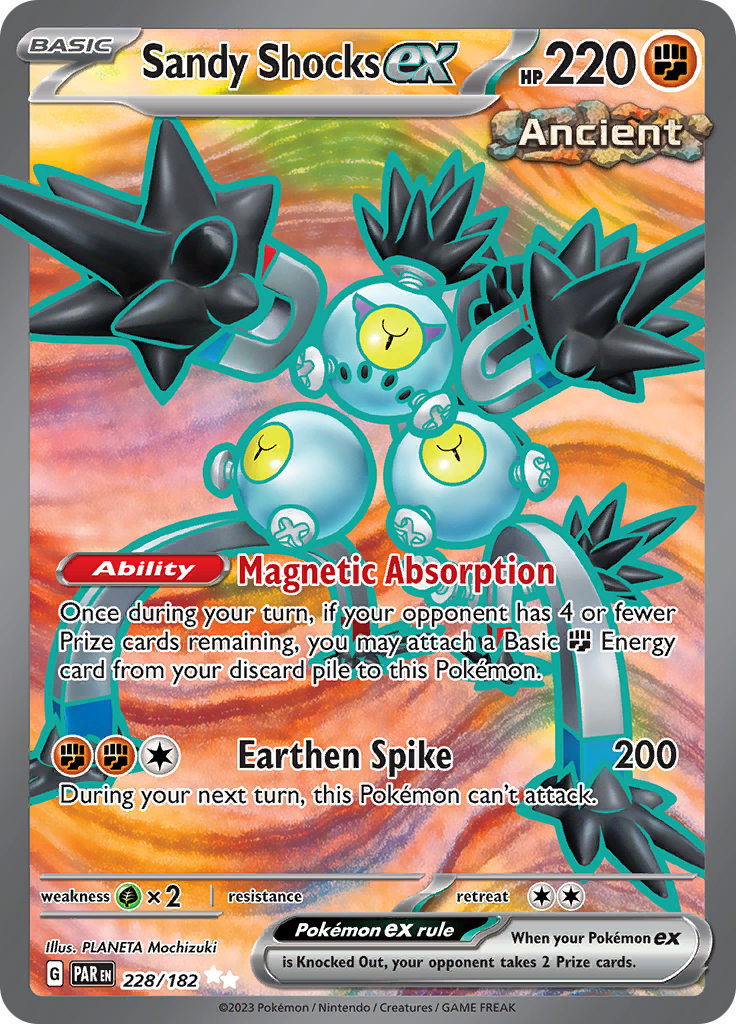 Sandy Shocks ex (228/182) [Scarlet & Violet: Paradox Rift] | Eastridge Sports Cards & Games