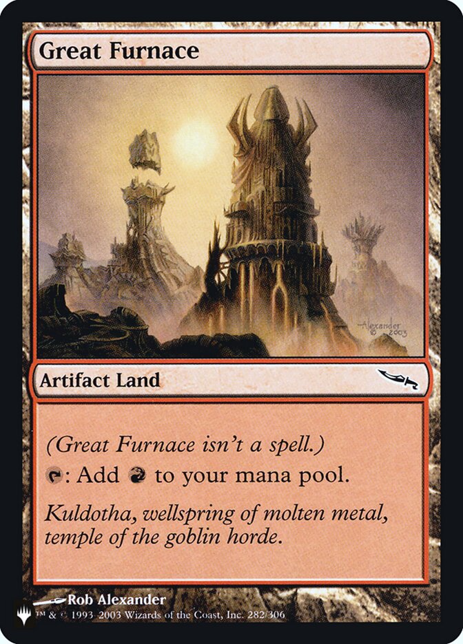 Great Furnace [Secret Lair: Heads I Win, Tails You Lose] | Eastridge Sports Cards & Games