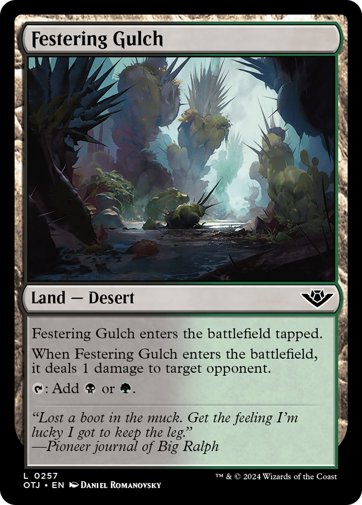 Festering Gulch [Outlaws of Thunder Junction] | Eastridge Sports Cards & Games