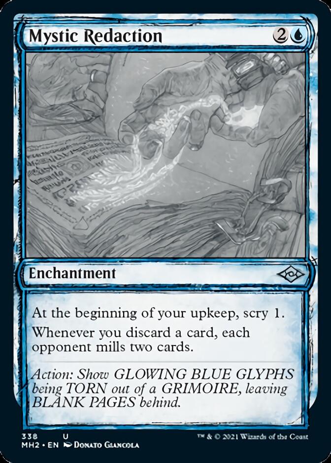 Mystic Redaction (Sketch) [Modern Horizons 2] | Eastridge Sports Cards & Games