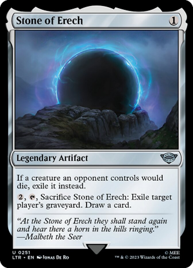 Stone of Erech [The Lord of the Rings: Tales of Middle-Earth] | Eastridge Sports Cards & Games