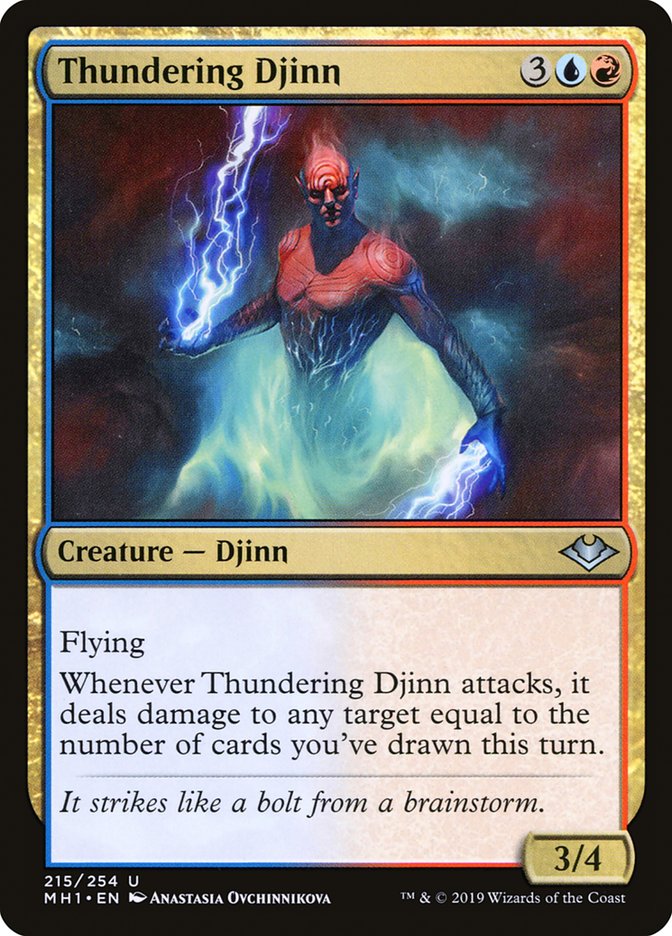 Thundering Djinn [Modern Horizons] | Eastridge Sports Cards & Games