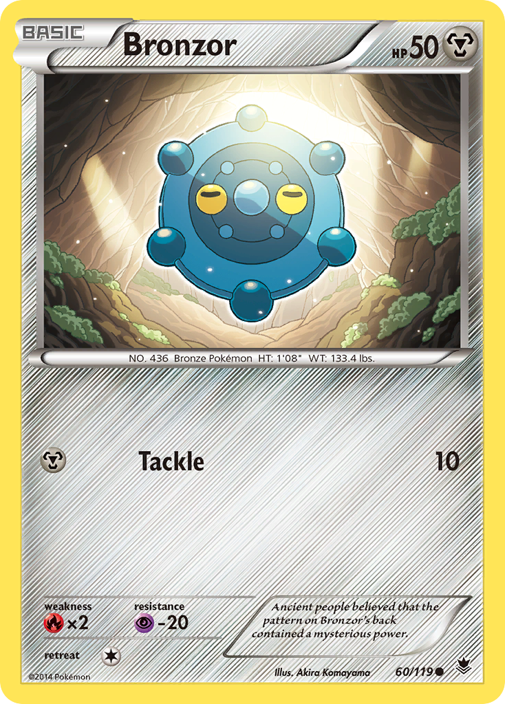 Bronzor (60/119) [XY: Phantom Forces] | Eastridge Sports Cards & Games