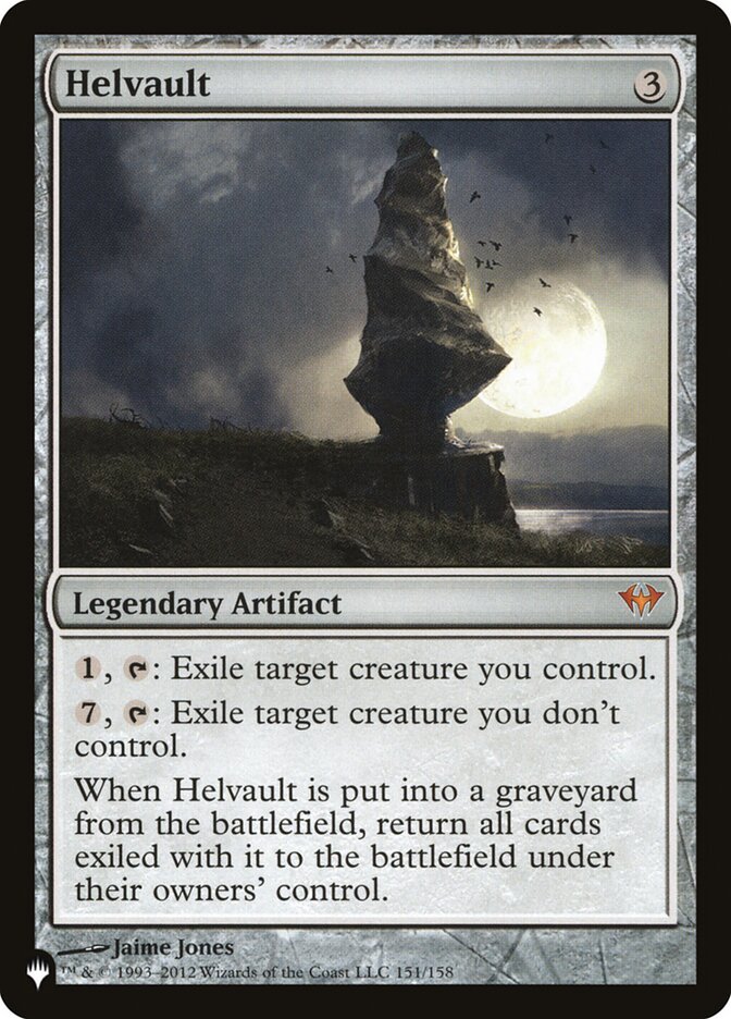 Helvault [The List] | Eastridge Sports Cards & Games