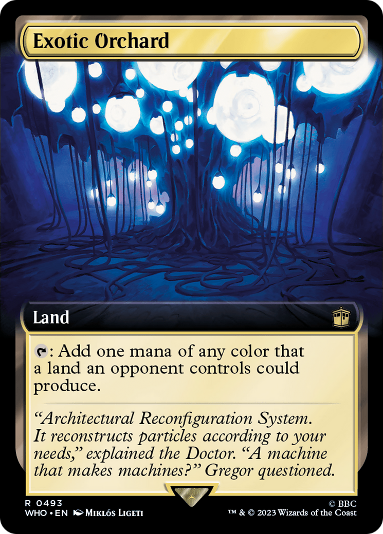 Exotic Orchard (Extended Art) [Doctor Who] | Eastridge Sports Cards & Games