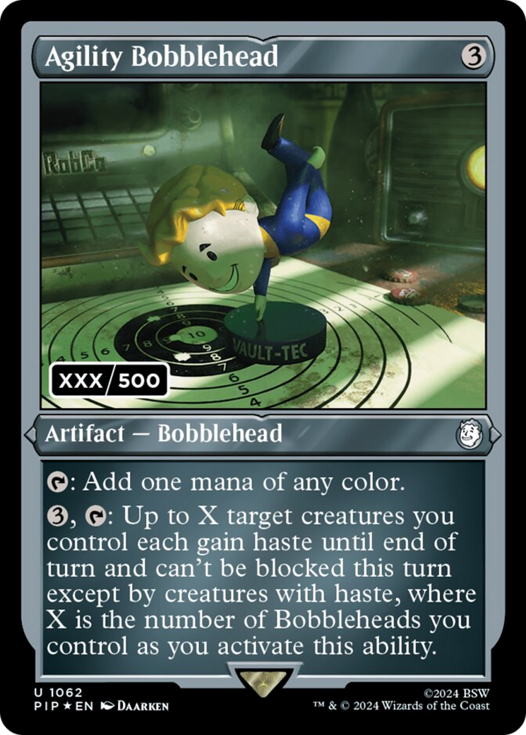 Agility Bobblehead (Serial Numbered) [Fallout] | Eastridge Sports Cards & Games