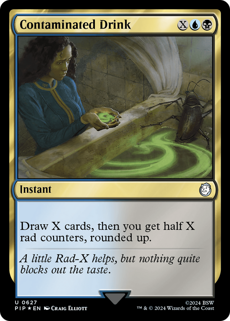 Contaminated Drink (Surge Foil) [Fallout] | Eastridge Sports Cards & Games