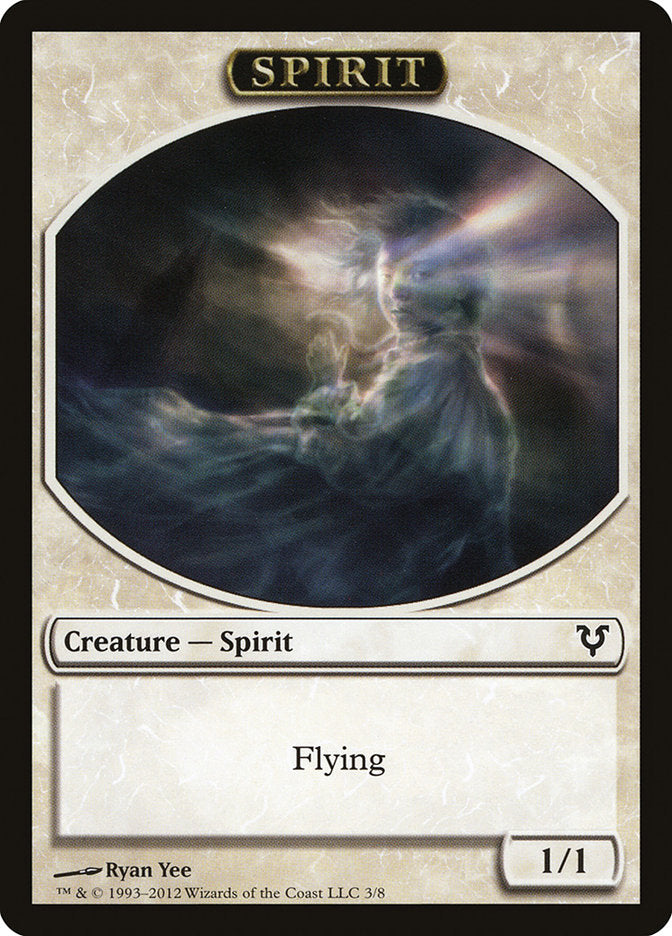 Spirit Token (3/8) [Avacyn Restored Tokens] | Eastridge Sports Cards & Games