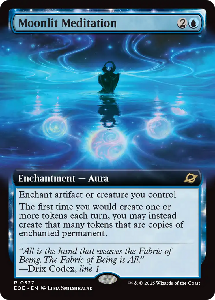 Moonlit Meditation (Extended Art) [Edge of Eternities] | Eastridge Sports Cards & Games
