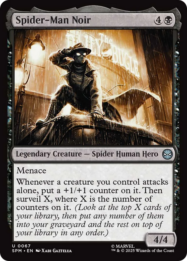 Spider-Man Noir [Marvel's Spider-Man] | Eastridge Sports Cards & Games