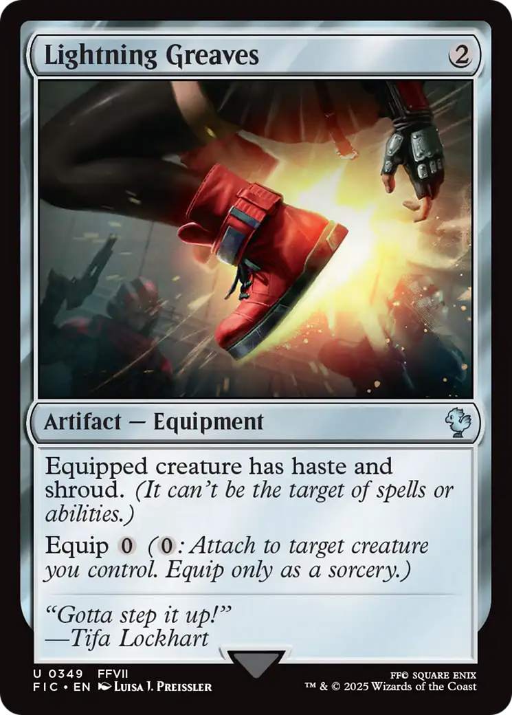 Lightning Greaves [FINAL FANTASY Commander] | Eastridge Sports Cards & Games