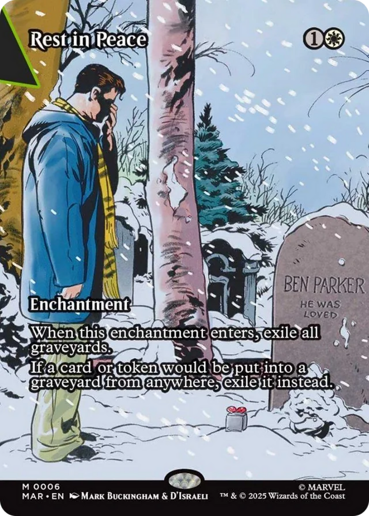 Rest in Peace (Borderless) [Marvel's Spider-Man: Eternal-Legal] | Eastridge Sports Cards & Games