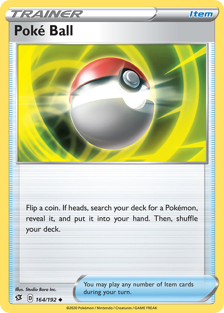 Poke Ball (164/192) [Sword & Shield: Rebel Clash] | Eastridge Sports Cards & Games