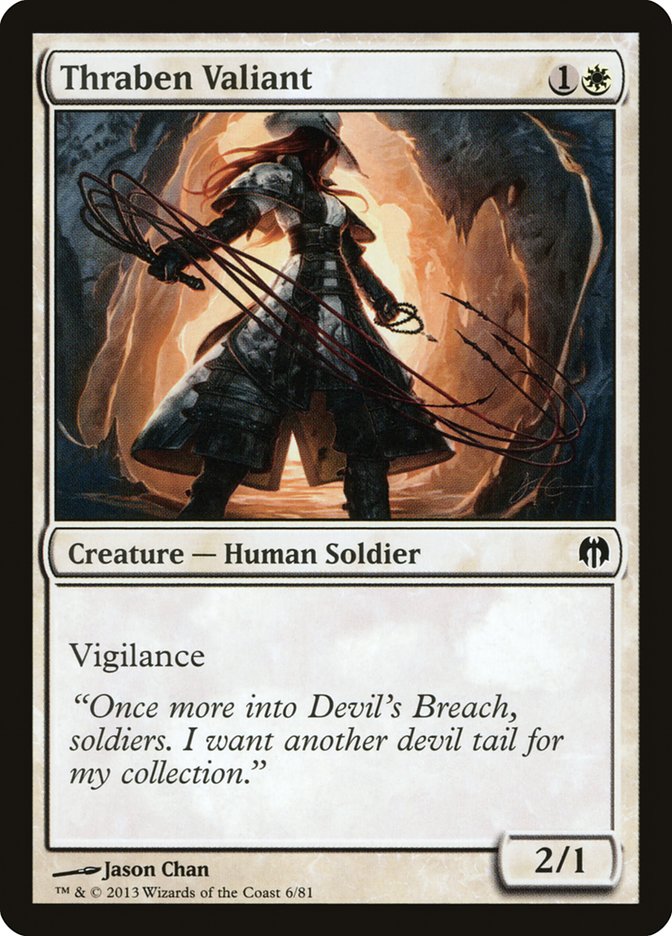 Thraben Valiant [Duel Decks: Heroes vs. Monsters] | Eastridge Sports Cards & Games