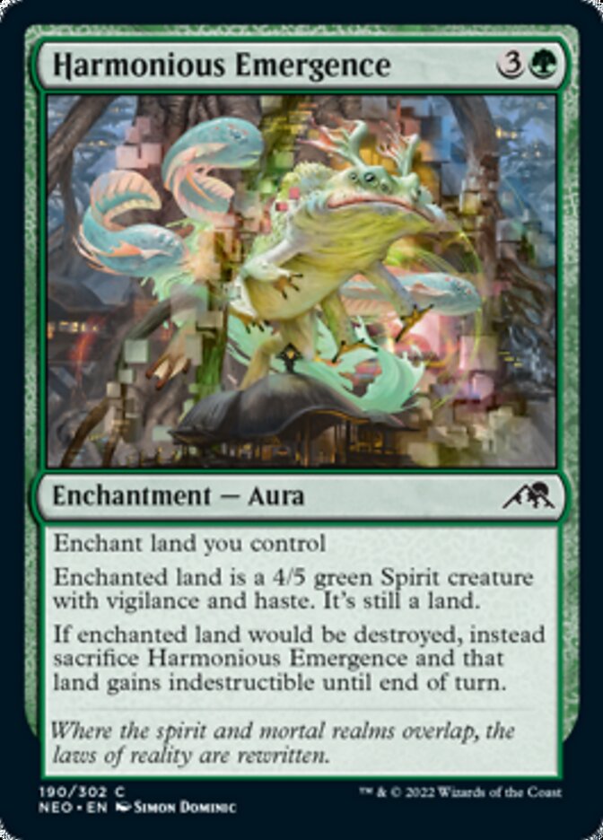 Harmonious Emergence [Kamigawa: Neon Dynasty] | Eastridge Sports Cards & Games