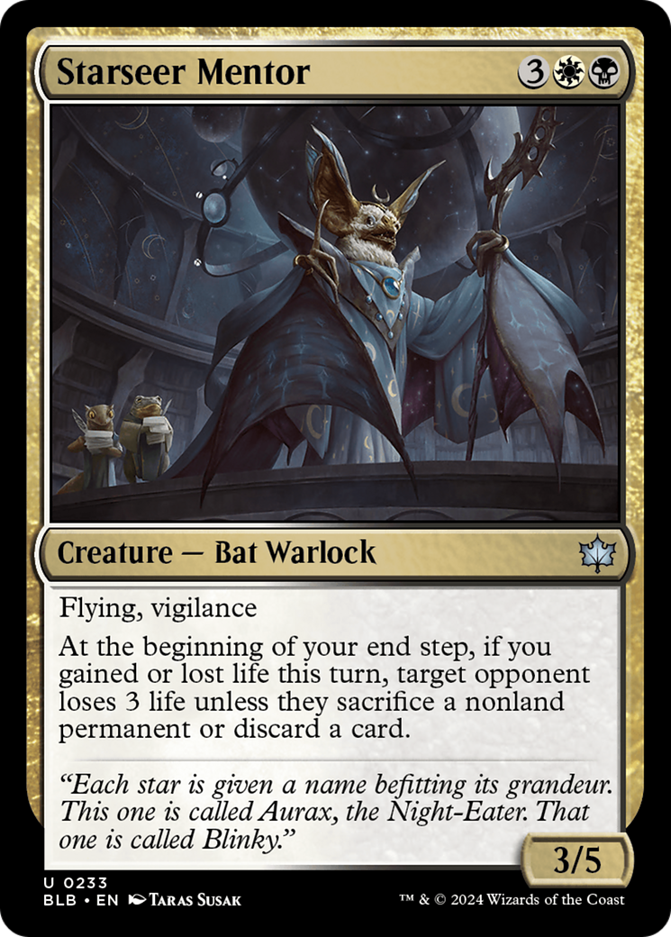 Starseer Mentor [Bloomburrow] | Eastridge Sports Cards & Games