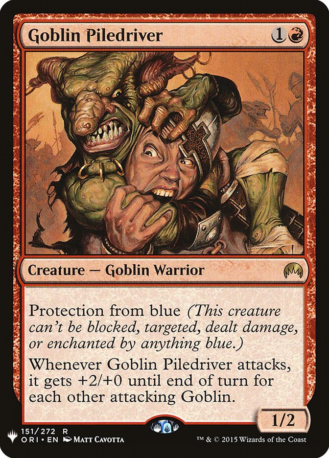 Goblin Piledriver [Mystery Booster] | Eastridge Sports Cards & Games