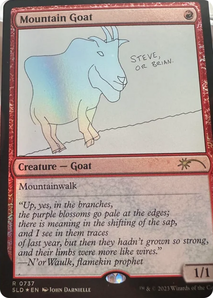 Mountain Goat [Secret Lair Drop Series] | Eastridge Sports Cards & Games