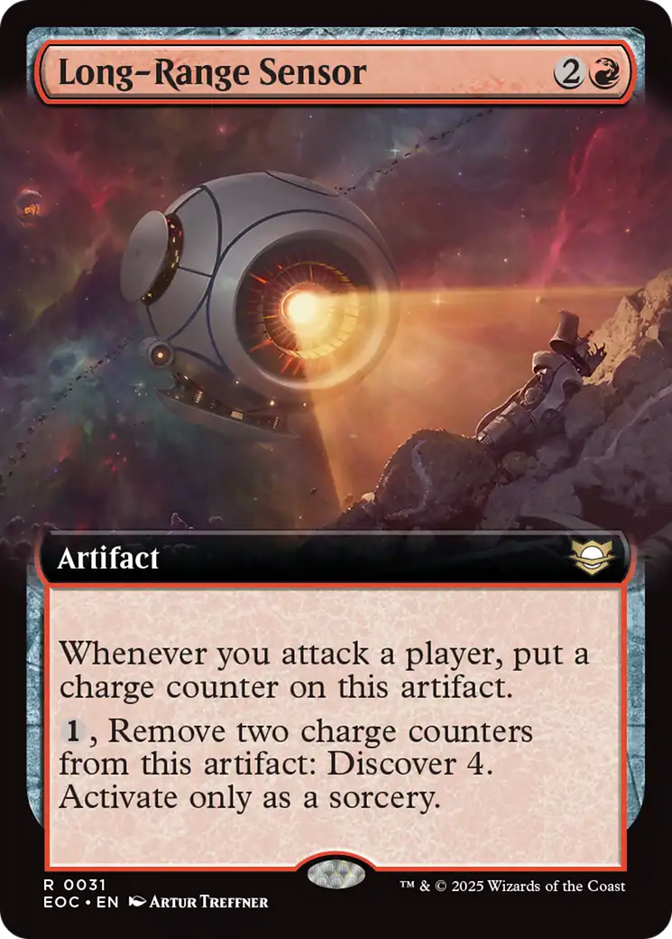 Long-Range Sensor (Extended Art) [Edge of Eternities Commander] | Eastridge Sports Cards & Games