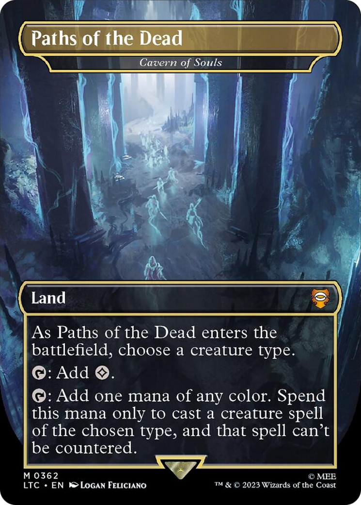 Cavern of Souls - Paths of the Dead [The Lord of the Rings: Tales of Middle-Earth Commander] | Eastridge Sports Cards & Games