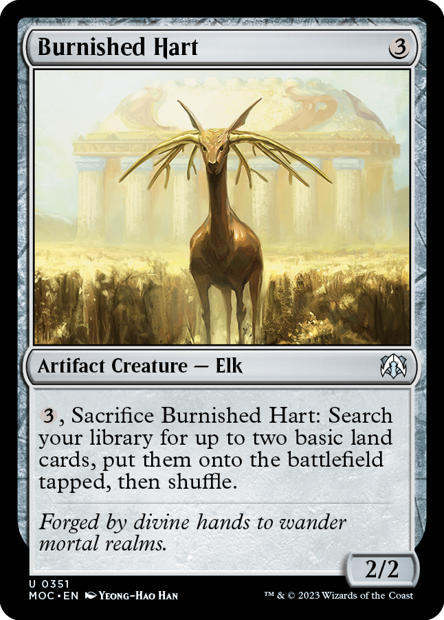 Burnished Hart [March of the Machine Commander] | Eastridge Sports Cards & Games
