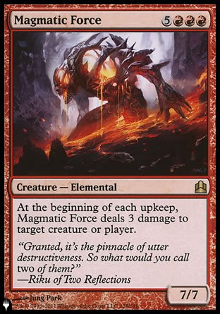 Magmatic Force [The List] | Eastridge Sports Cards & Games