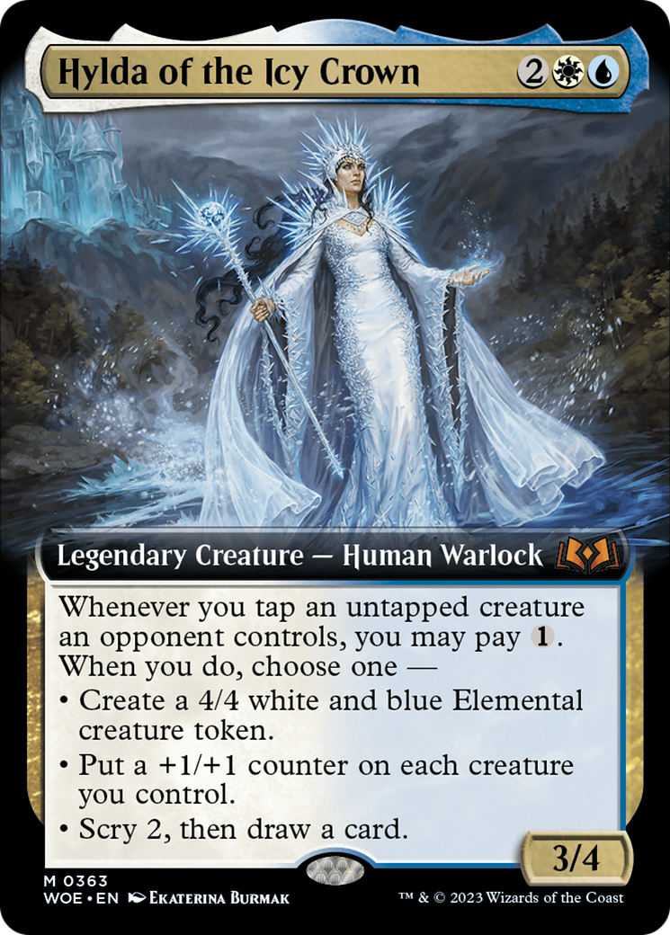 Hylda of the Icy Crown (Extended Art) [Wilds of Eldraine] | Eastridge Sports Cards & Games