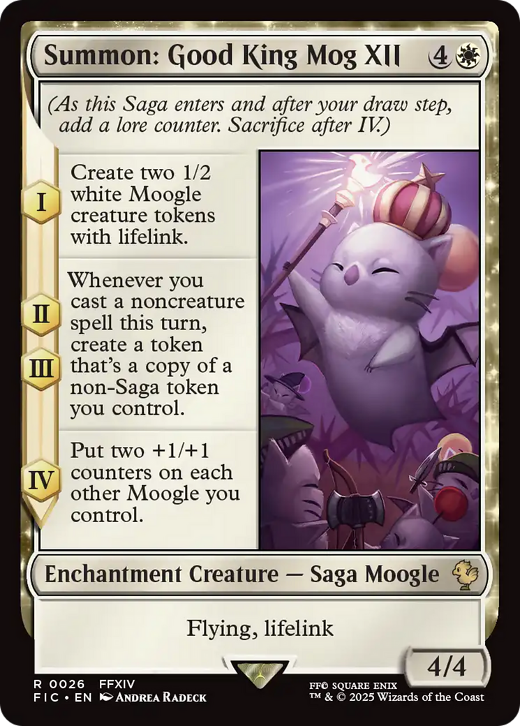 Summon: Good King Mog XII [FINAL FANTASY Commander] | Eastridge Sports Cards & Games