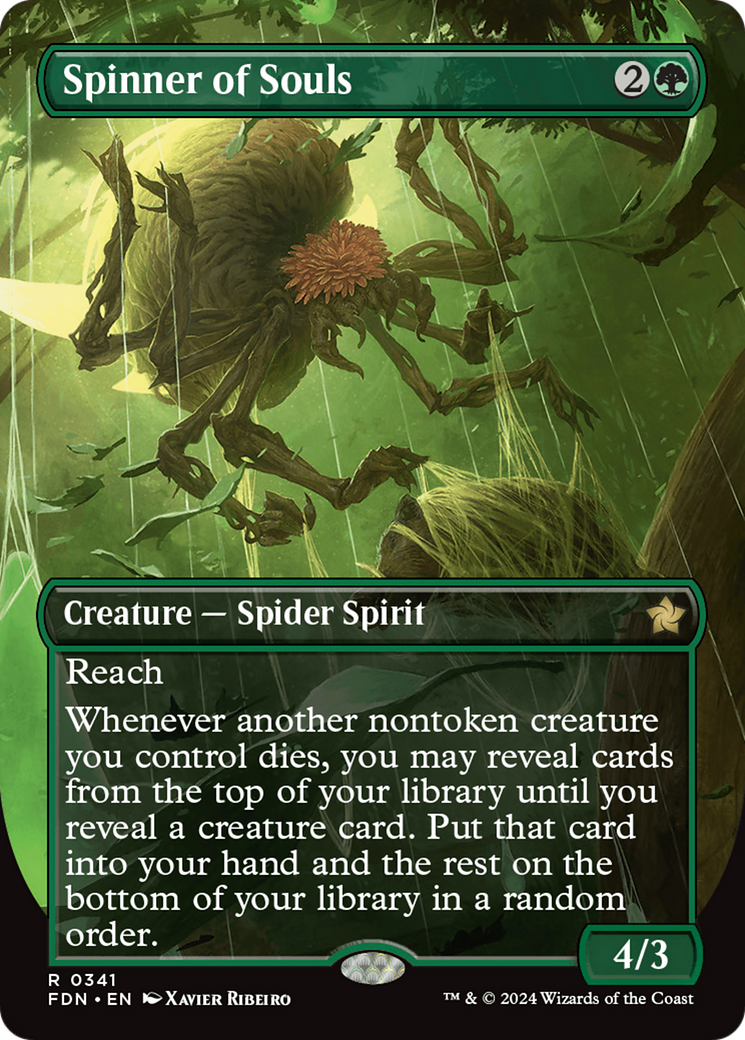 Spinner of Souls (Borderless) [Foundations] | Eastridge Sports Cards & Games