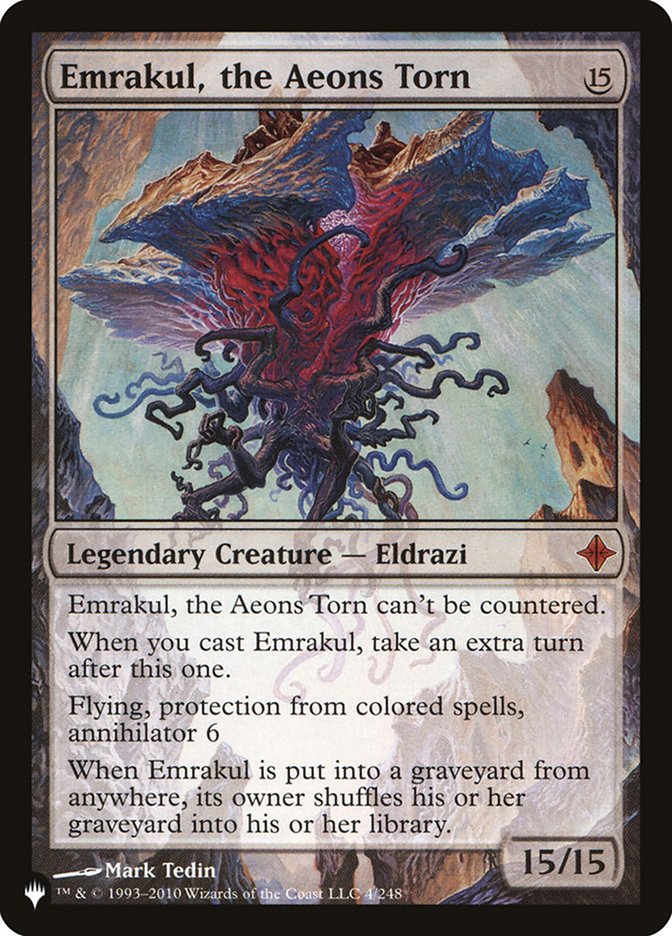 Emrakul, the Aeons Torn [The List] | Eastridge Sports Cards & Games