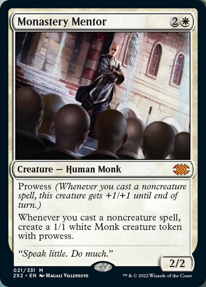 Monastery Mentor [Double Masters 2022] | Eastridge Sports Cards & Games