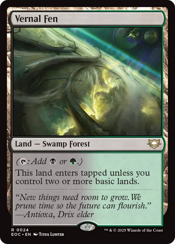 Vernal Fen [Edge of Eternities Commander] | Eastridge Sports Cards & Games
