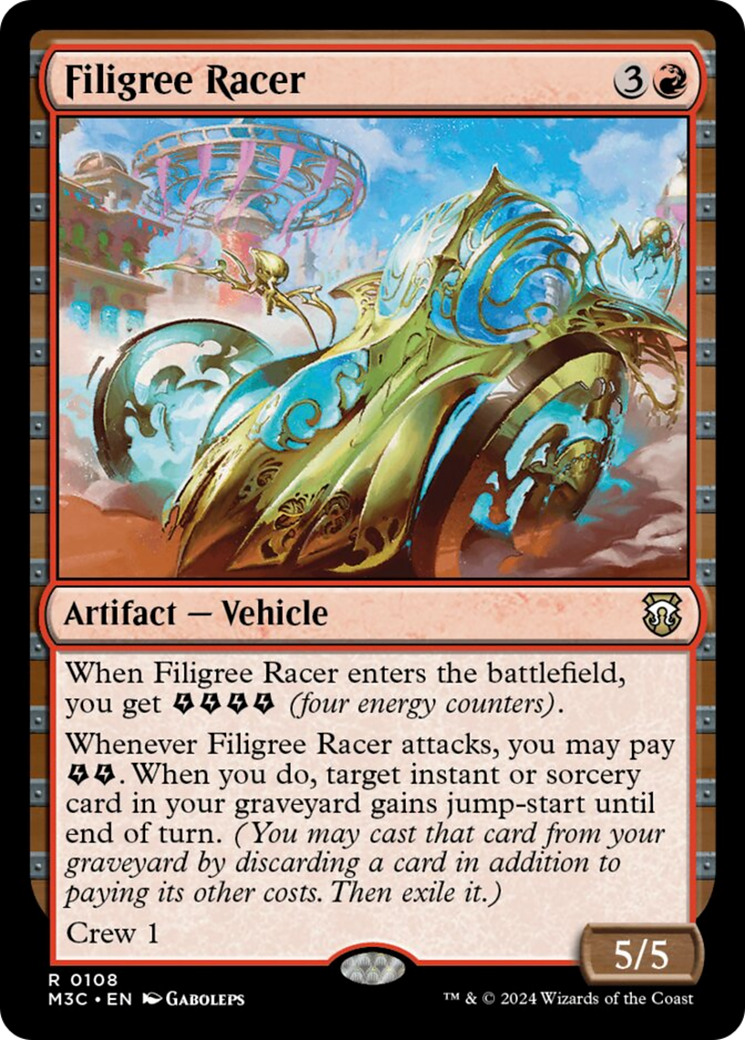 Filigree Racer [Modern Horizons 3 Commander] | Eastridge Sports Cards & Games